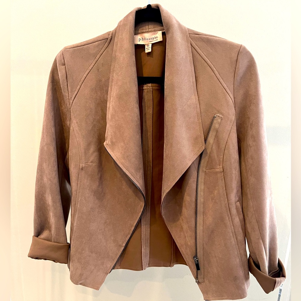 Philosophy Suede Jacket